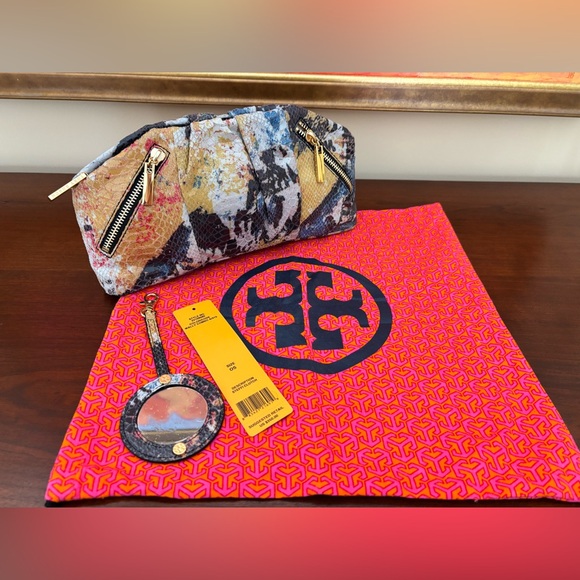 Tory Burch Steffi Clutch Wally Combo $350 Retail